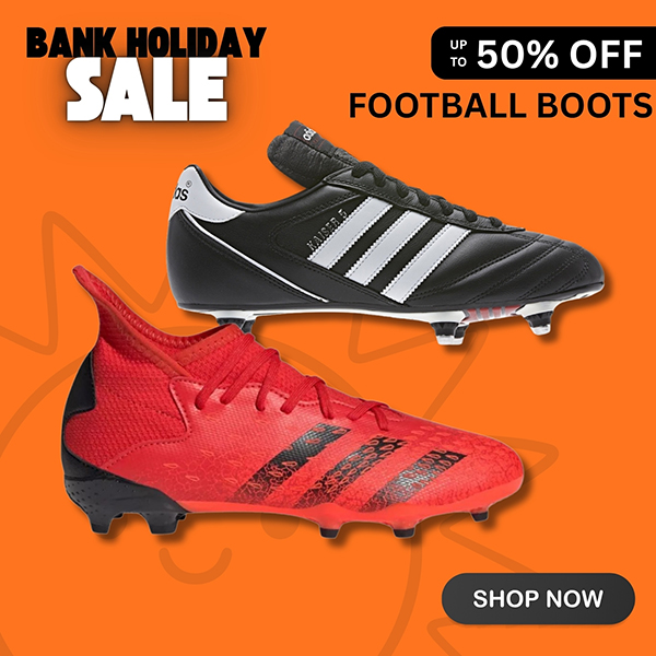 50% OFF FOOTBALL BOOTS